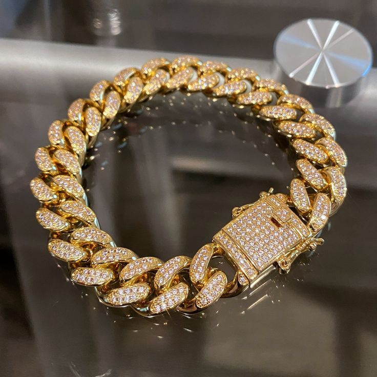 iced out bracelet preminum